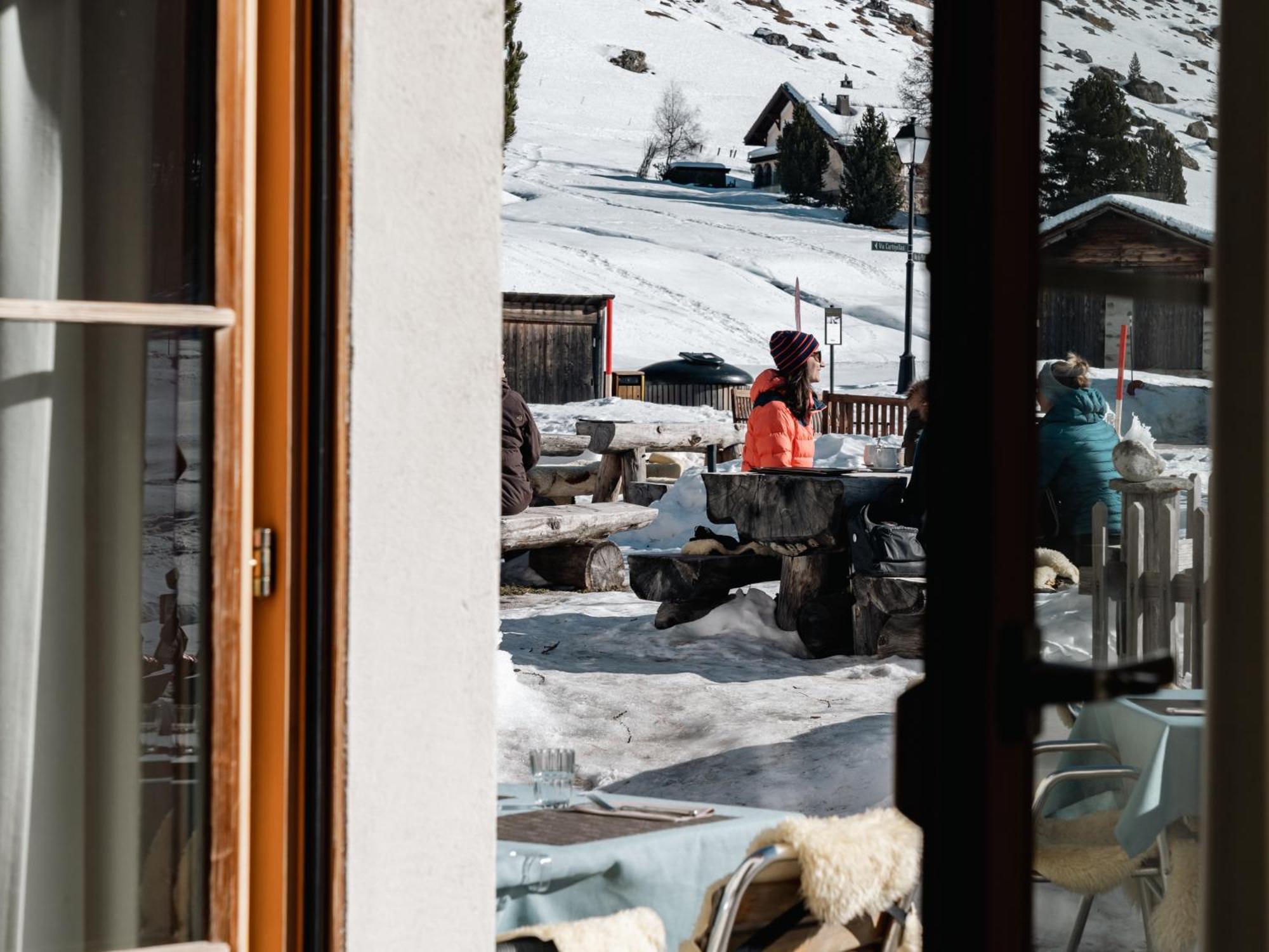 Hotel Chesa Pool Sils Maria Dış mekan fotoğraf
