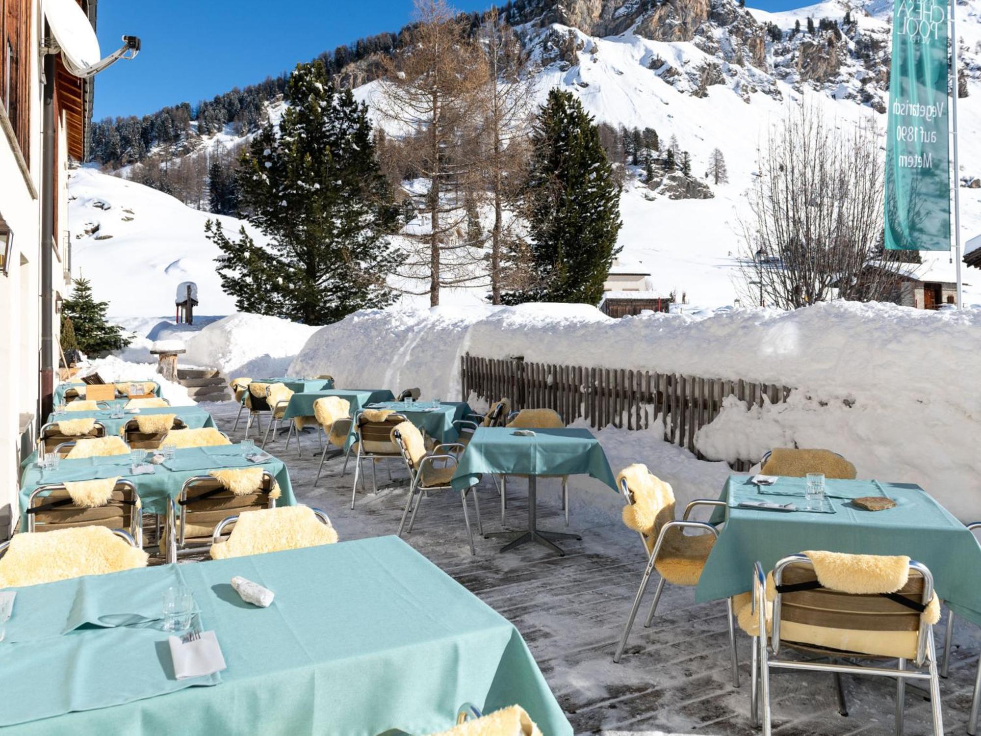 Hotel Chesa Pool Sils Maria Dış mekan fotoğraf