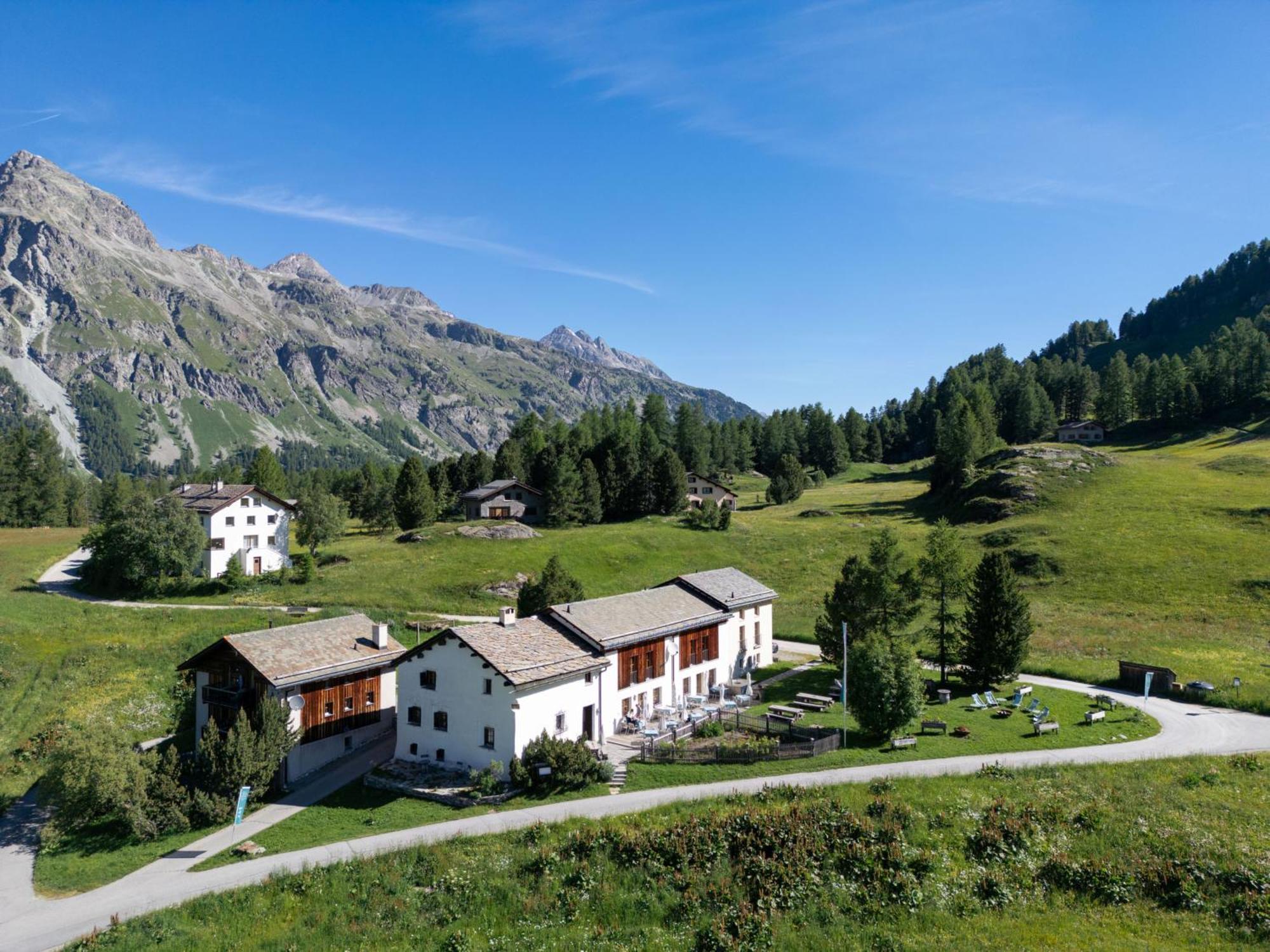 Hotel Chesa Pool Sils Maria Dış mekan fotoğraf
